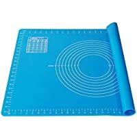 Ealicere Espesar 1.5 mm 65x45CM Antiadherente Estera de Silicona para Hornear，Tapete de Silicona para amasar y Hornear…